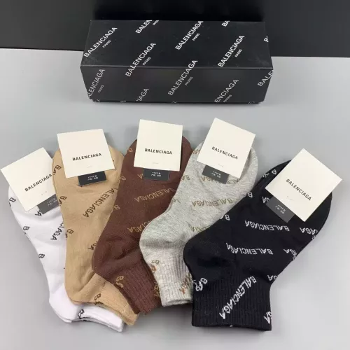 Replica Balenciaga Socks For Women #1300606 $25.00 USD for Wholesale