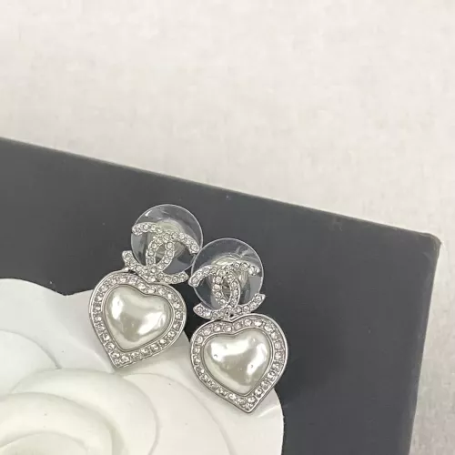 Replica Chanel Earrings For Women #1300980 $32.00 USD for Wholesale