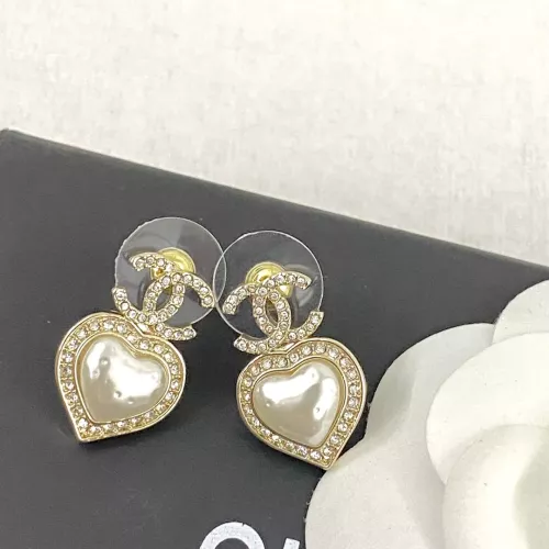 Replica Chanel Earrings For Women #1300981 $32.00 USD for Wholesale