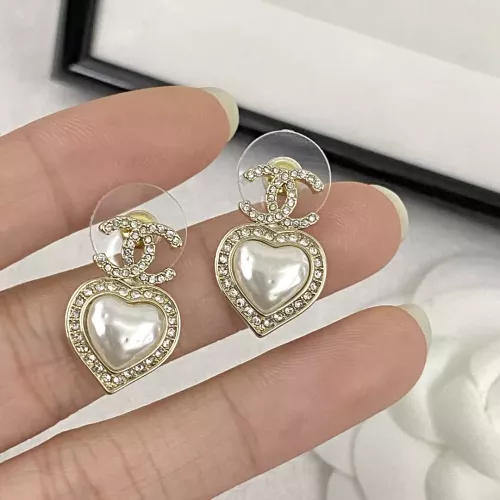 Replica Chanel Earrings For Women #1300981 $32.00 USD for Wholesale