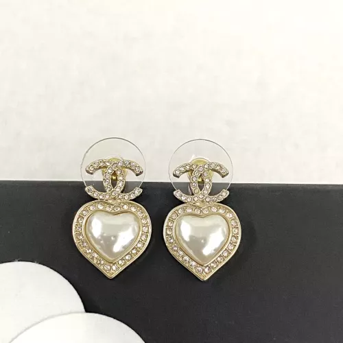 Replica Chanel Earrings For Women #1300981 $32.00 USD for Wholesale