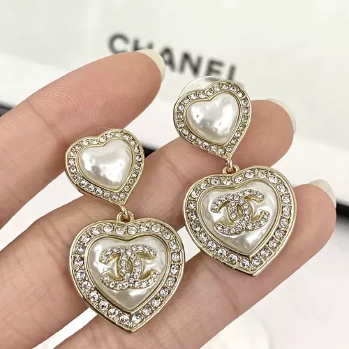 Replica Chanel Earrings For Women #1300988 $38.00 USD for Wholesale