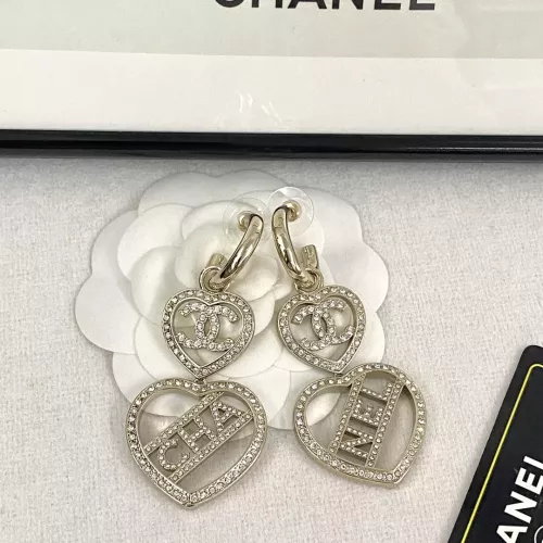 Replica Chanel Earrings For Women #1300989 $39.00 USD for Wholesale