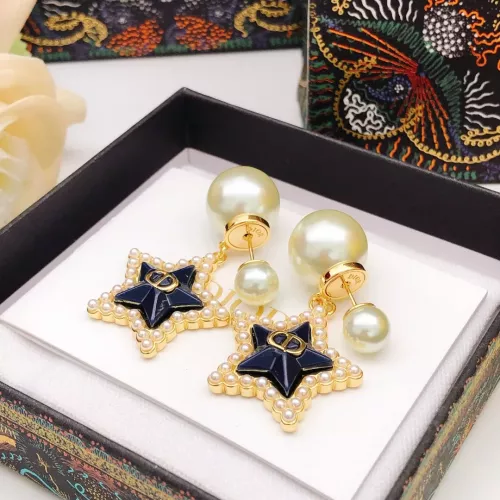 Replica Christian Dior Earrings For Women #1301109 $32.00 USD for Wholesale