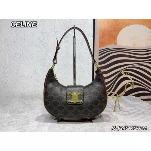 Celine AAA Quality Shoulder Bags For Women #1301141 $85.00 USD, Wholesale Replica Celine AAA Quality Shoulder Bags