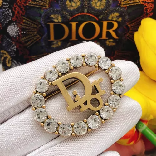 Replica Christian Dior Brooches For Women #1301221 $29.00 USD for Wholesale