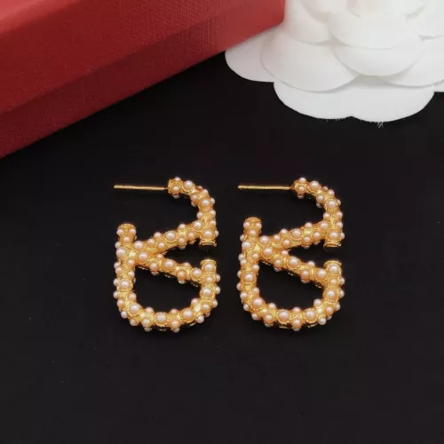 Replica Valentino Earrings For Women #1301274 $34.00 USD for Wholesale