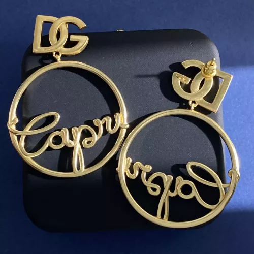 Dolce &amp; Gabbana D&amp;G Earrings For Women #1301303 $32.00 USD, Wholesale Replica Dolce &amp; Gabbana D&amp;G Earrings