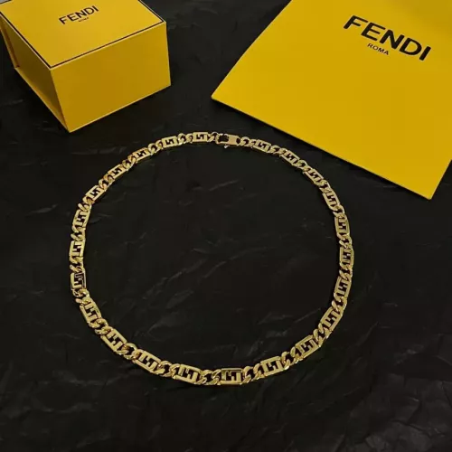 Fendi Necklaces #1301368 $72.00 USD, Wholesale Replica Fendi Necklaces