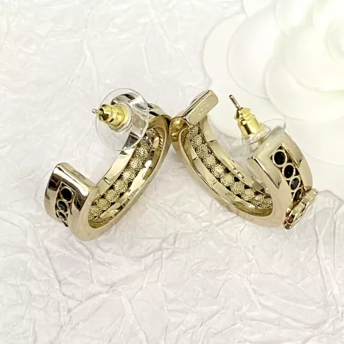 Replica Chanel Earrings For Women #1301379 $32.00 USD for Wholesale
