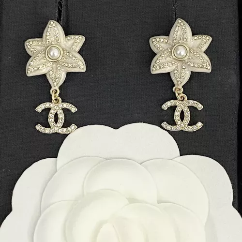 Replica Chanel Earrings For Women #1301380 $34.00 USD for Wholesale