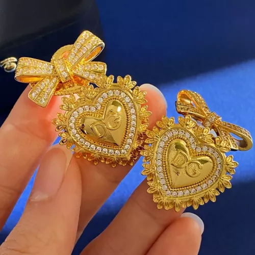 Replica Dolce & Gabbana D&G Earrings For Women #1301426 $34.00 USD for Wholesale