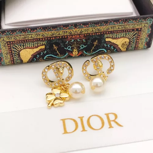 Replica Christian Dior Earrings For Women #1301540 $27.00 USD for Wholesale