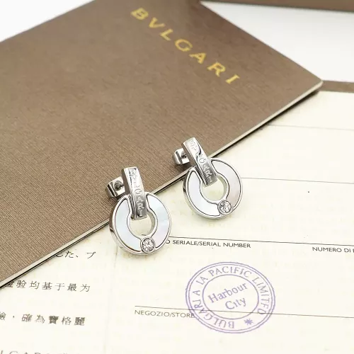 Bvlgari Earrings For Women #1301579 $25.00 USD, Wholesale Replica Bvlgari Earrings