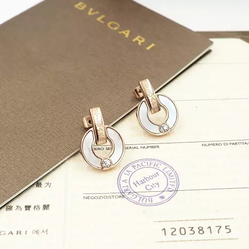 Bvlgari Earrings For Women #1301580 $25.00 USD, Wholesale Replica Bvlgari Earrings