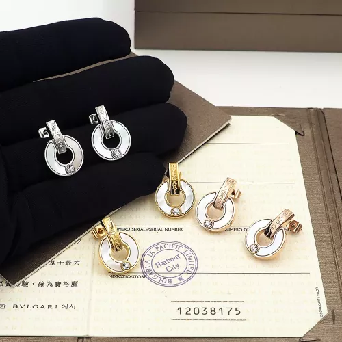 Replica Bvlgari Earrings For Women #1301580 $25.00 USD for Wholesale