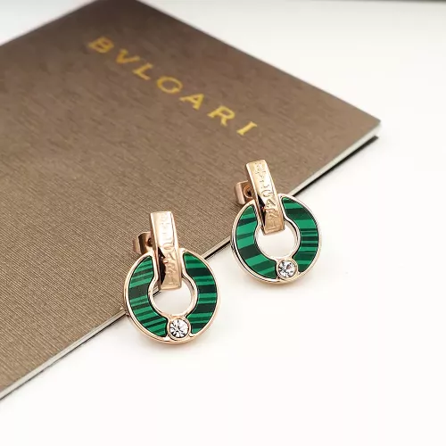 Bvlgari Earrings For Women #1301583 $25.00 USD, Wholesale Replica Bvlgari Earrings