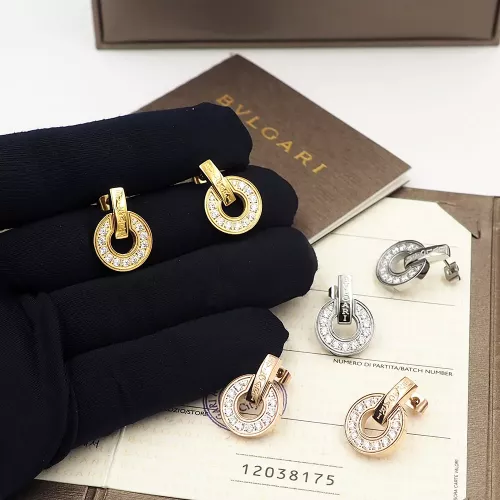 Replica Bvlgari Earrings For Women #1301587 $27.00 USD for Wholesale