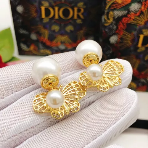 Replica Christian Dior Earrings For Women #1301603 $27.00 USD for Wholesale