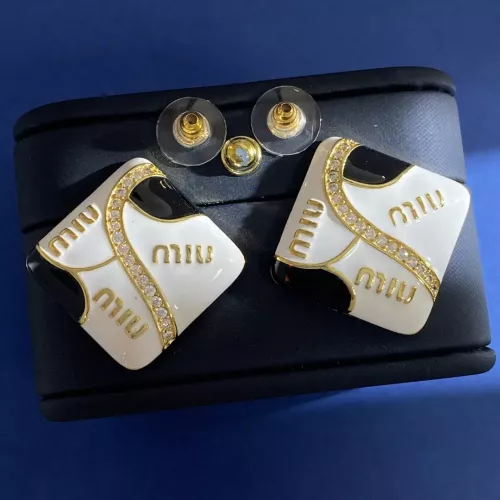 Replica MIU MIU Earrings For Women #1301680 $29.00 USD for Wholesale