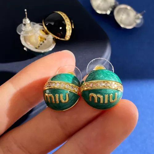 MIU MIU Earrings For Women #1301729 $29.00 USD, Wholesale Replica MIU MIU Earrings