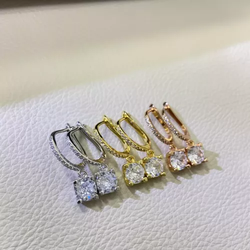 Replica Cartier Earrings For Women #1301733 $39.00 USD for Wholesale