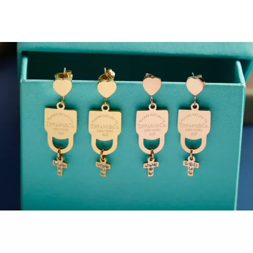 Replica Tiffany Earrings For Women #1301768 $32.00 USD for Wholesale