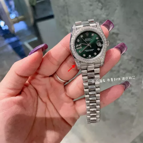 Replica Rolex AAA Quality Watches For Women #1301774 $115.00 USD for Wholesale