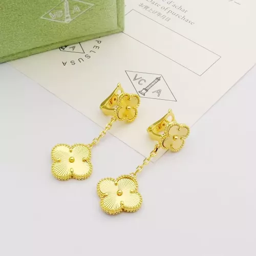 Van Cleef &amp; Arpels Earrings For Women #1302043 $34.00 USD, Wholesale Replica Van Cleef &amp; Arpels Earrings