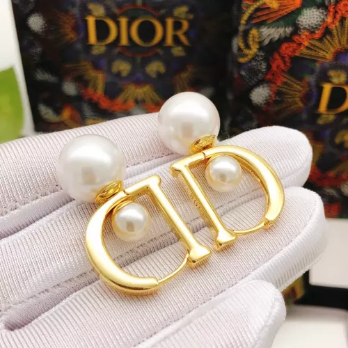 Replica Christian Dior Earrings For Women #1302084 $27.00 USD for Wholesale