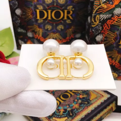 Replica Christian Dior Earrings For Women #1302084 $27.00 USD for Wholesale