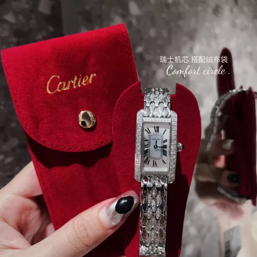 Cartier AAA Quality Watches For Women #1302098 $185.00 USD, Wholesale Replica Cartier AAA Quality Watches