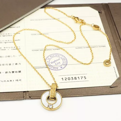 Bvlgari Necklaces #1302099 $25.00 USD, Wholesale Replica Bvlgari Necklaces