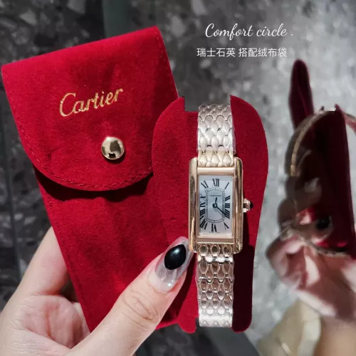 Cartier AAA Quality Watches For Women #1302100 $185.00 USD, Wholesale Replica Cartier AAA Quality Watches