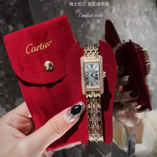 Cartier AAA Quality Watches For Women #1302102 $195.00 USD, Wholesale Replica Cartier AAA Quality Watches