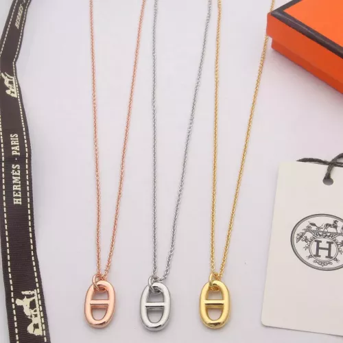 Replica Hermes Necklaces #1302345 $27.00 USD for Wholesale