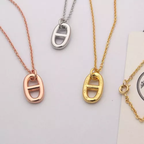 Replica Hermes Necklaces #1302347 $27.00 USD for Wholesale