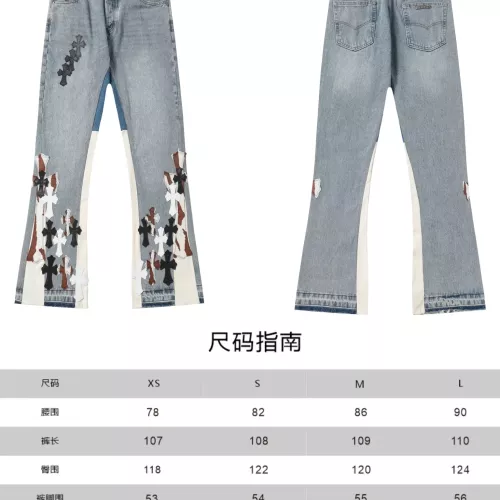 Replica Chrome Hearts Jeans For Unisex #1302413 $82.00 USD for Wholesale