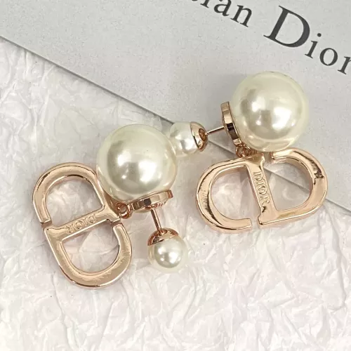 Replica Christian Dior Earrings For Women #1302430 $29.00 USD for Wholesale