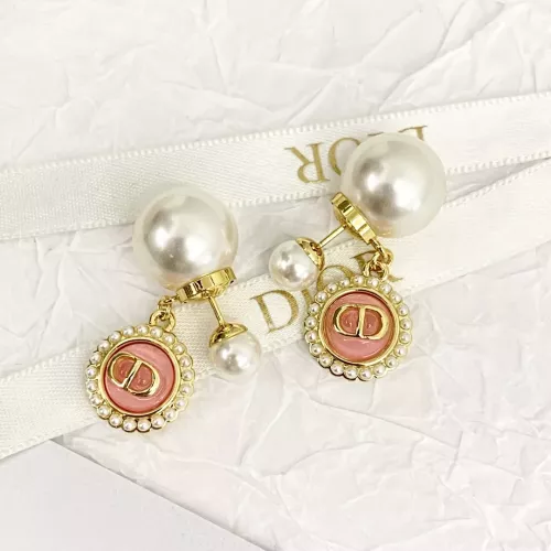 Replica Christian Dior Earrings For Women #1302443 $34.00 USD for Wholesale