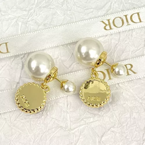 Replica Christian Dior Earrings For Women #1302444 $34.00 USD for Wholesale