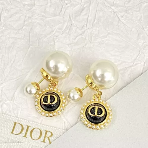 Replica Christian Dior Earrings For Women #1302444 $34.00 USD for Wholesale