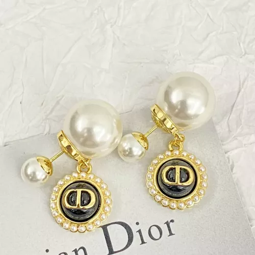 Replica Christian Dior Earrings For Women #1302444 $34.00 USD for Wholesale