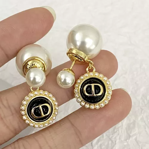 Replica Christian Dior Earrings For Women #1302444 $34.00 USD for Wholesale