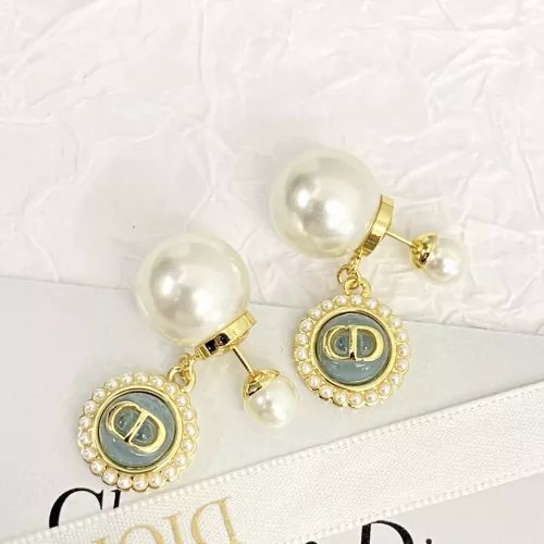 Replica Christian Dior Earrings For Women #1302445 $34.00 USD for Wholesale