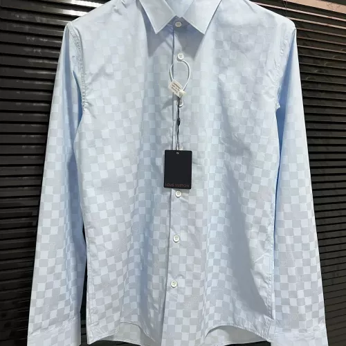 Louis Vuitton LV Shirts Long Sleeved For Men #1302507 $64.00 USD, Wholesale Replica Louis Vuitton LV Shirts