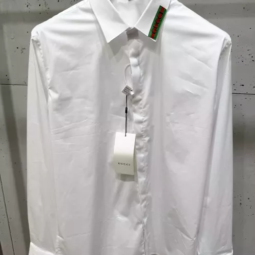 Gucci Shirts Long Sleeved For Men #1302510 $64.00 USD, Wholesale Replica Gucci Shirts