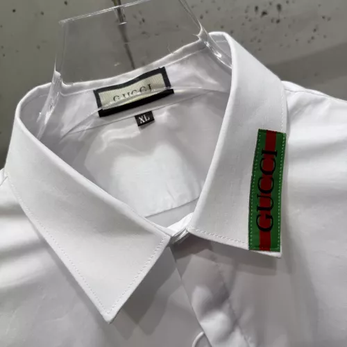 Replica Gucci Shirts Long Sleeved For Men #1302510 $64.00 USD for Wholesale