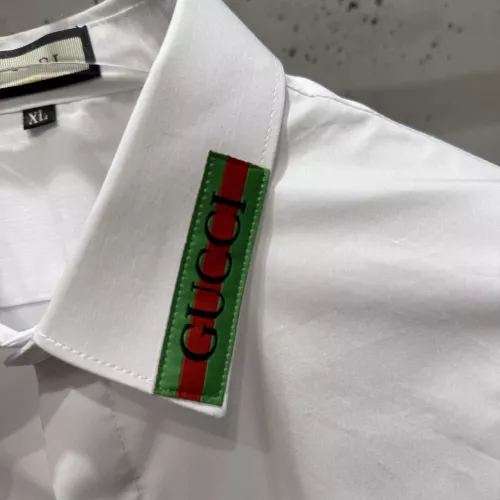 Replica Gucci Shirts Long Sleeved For Men #1302510 $64.00 USD for Wholesale