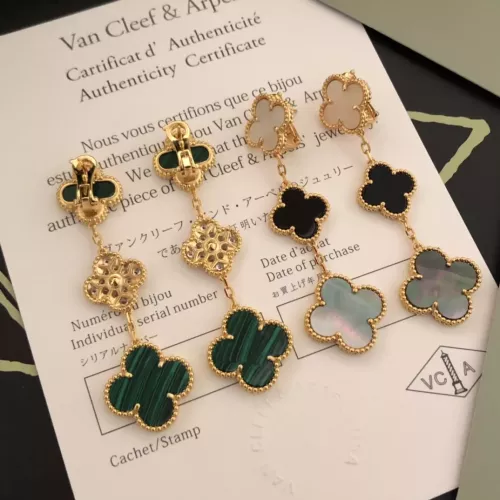 Replica Van Cleef & Arpels Earrings For Women #1302531 $40.00 USD for Wholesale